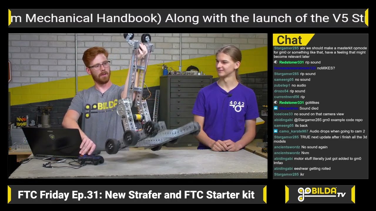 FTC Friday Episode 31:  Updated FTC Kit and New Strafer Chassis
