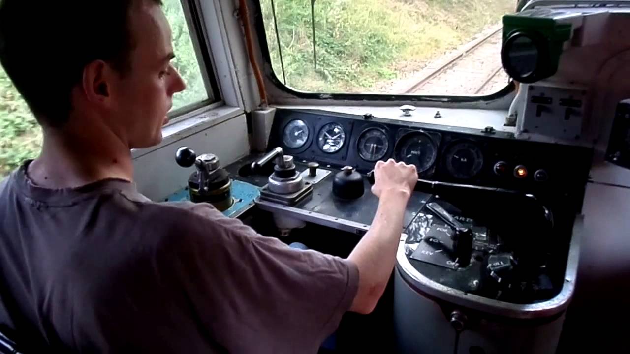 Me driving FIVE locos, Class 20, 26, 35, 37 and 45