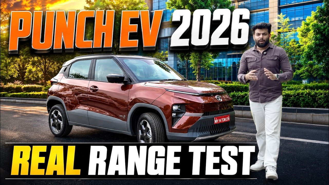 Tata Punch EV Range Test ⚡ 468 KM Claim vs Reality 🤔 Auto Journal India