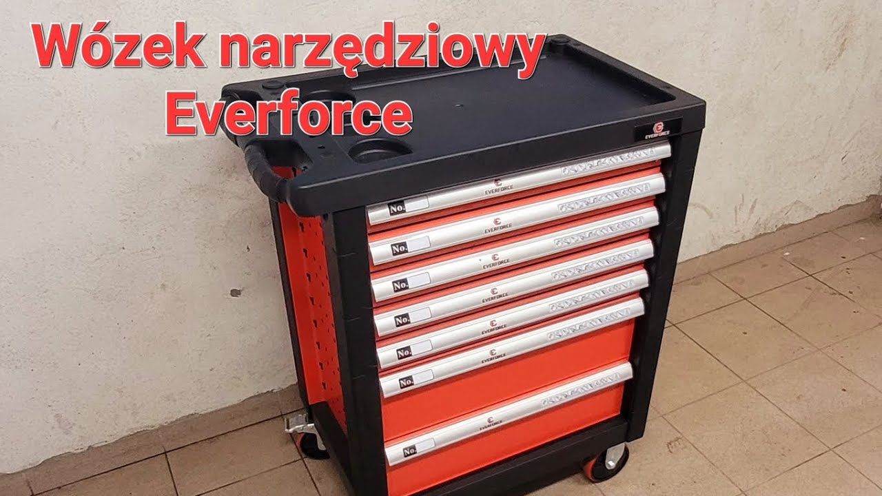 Wózek narzędziowy Everforce EF-2002 - prezentacja | Everforce tool cart