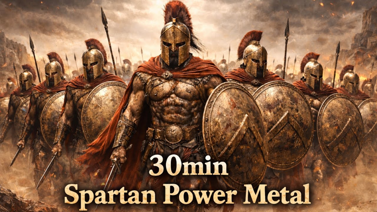 Battle of Thermopylae - 30 min Spartan Power Metal | Metal Thunder Legacies