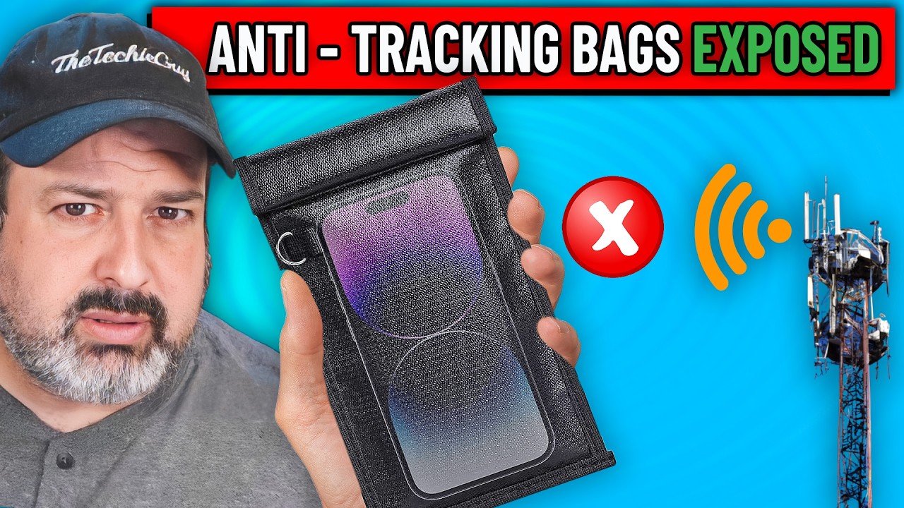 Can you REALLY stop your phone from being tracked? (3 Faraday Bag and Chips Bag Tested)
