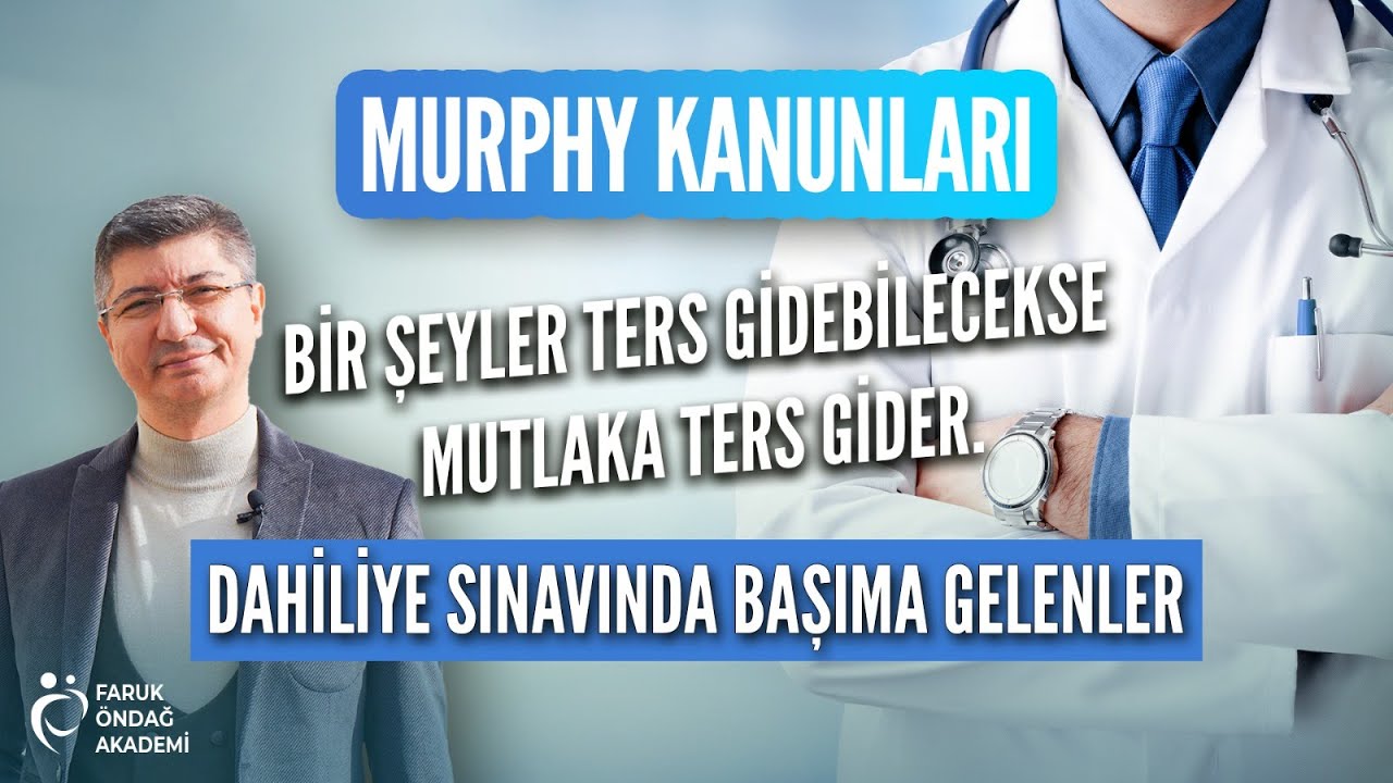 Murphy Kanunları / Dr. Faruk Öndağ
