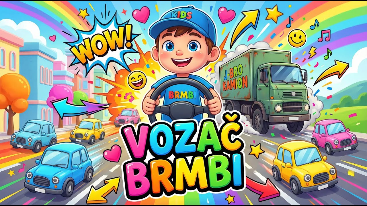 Vozač Brmbi 🚛 | Balkan Kids