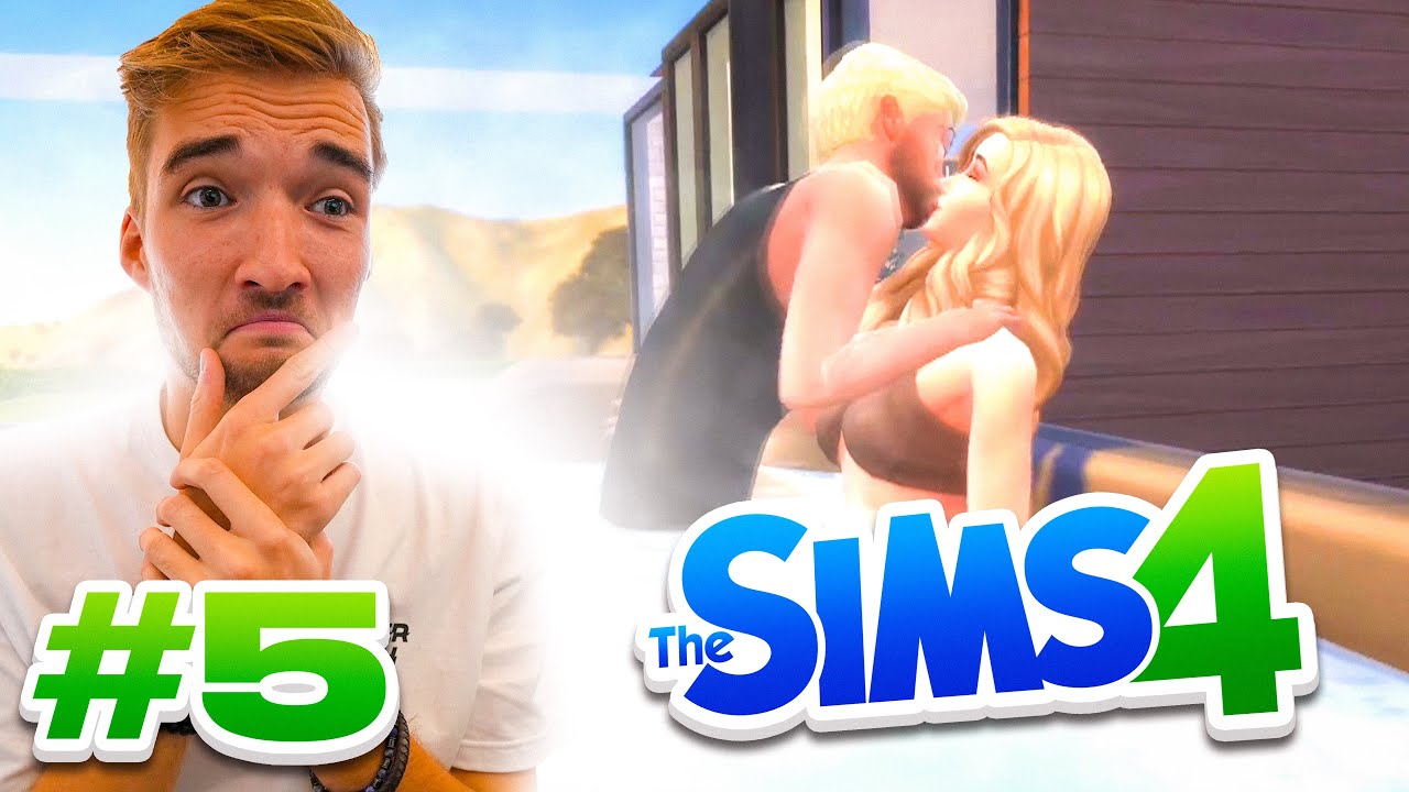 WILDE AVOND MET JADE IN HET BUBBELBAD🍆🥰 - The Sims 4 #5