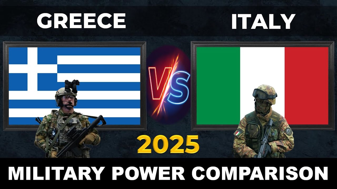 Greece vs Italy Military Power 2025 | Italy vs Greece Military Power 2025 | Defense Tube