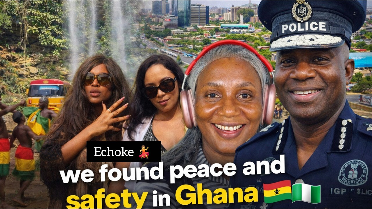 WOW👌💃, NIGERIAN🇳🇬HIGH-PROFILE CELEBRITIES GOES CR@ZY, SEEING THE TOURISM & SAFETY OF GHANA