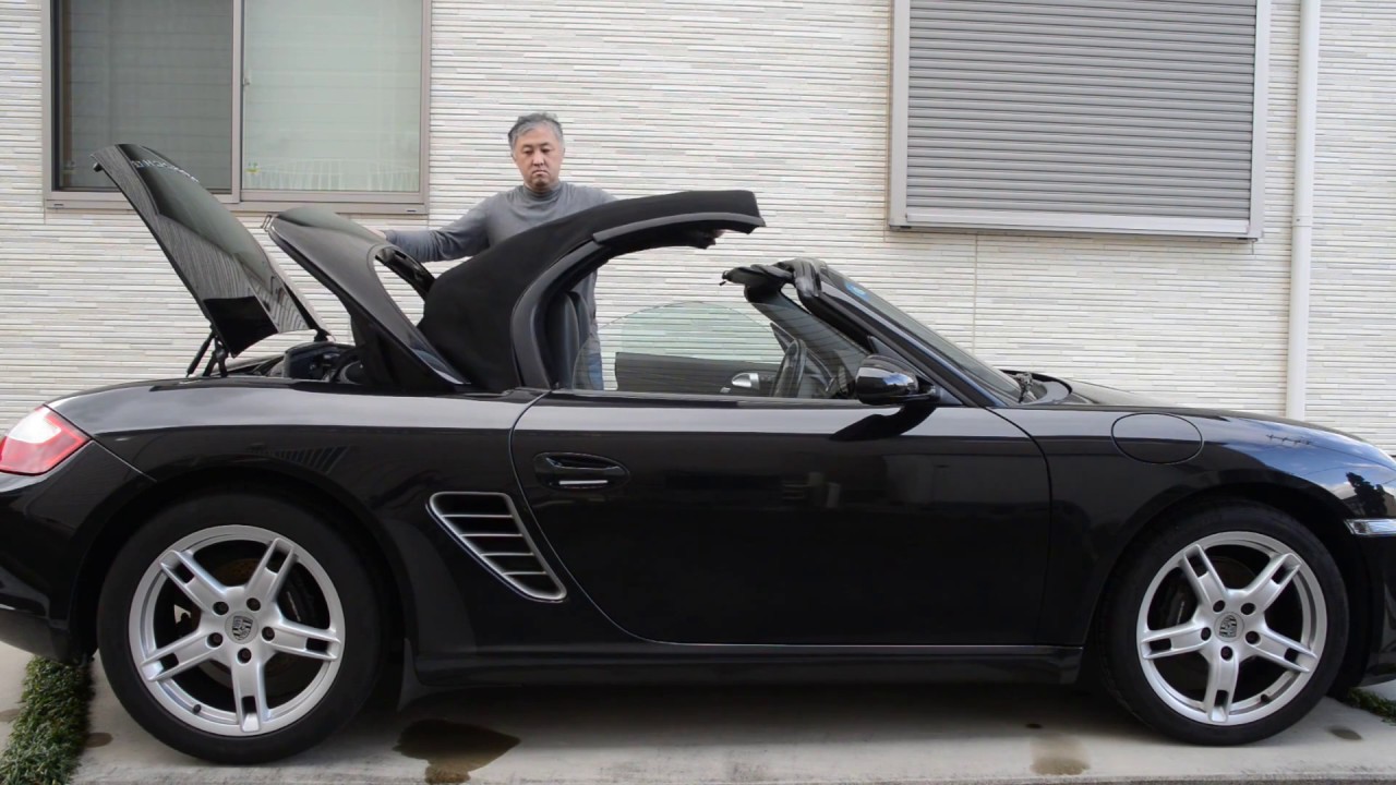 boxster (987) convertible top fix / manual modification
