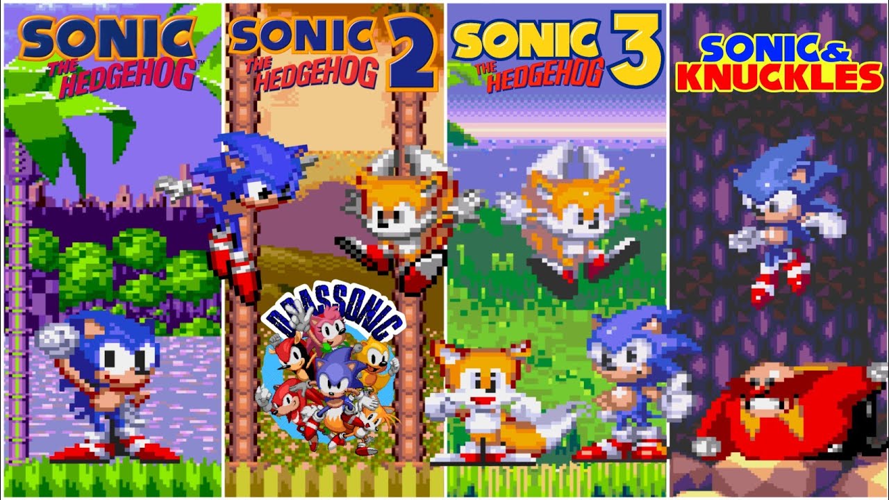 Sonic Encore Style in Sonic Classic Trilogy • Sonic Hack