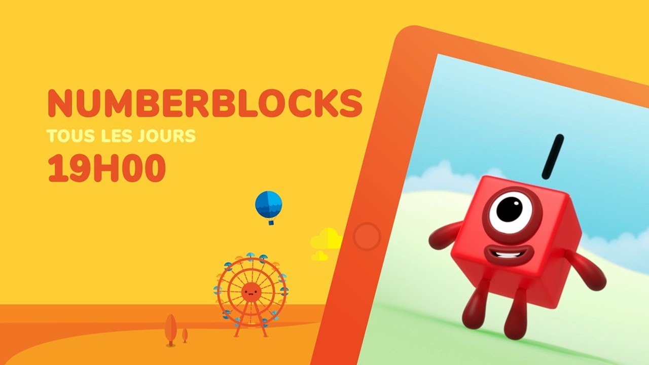 👉 Retrouve Numberblocks tous les jours &agrave; 19H00 sur ludikids