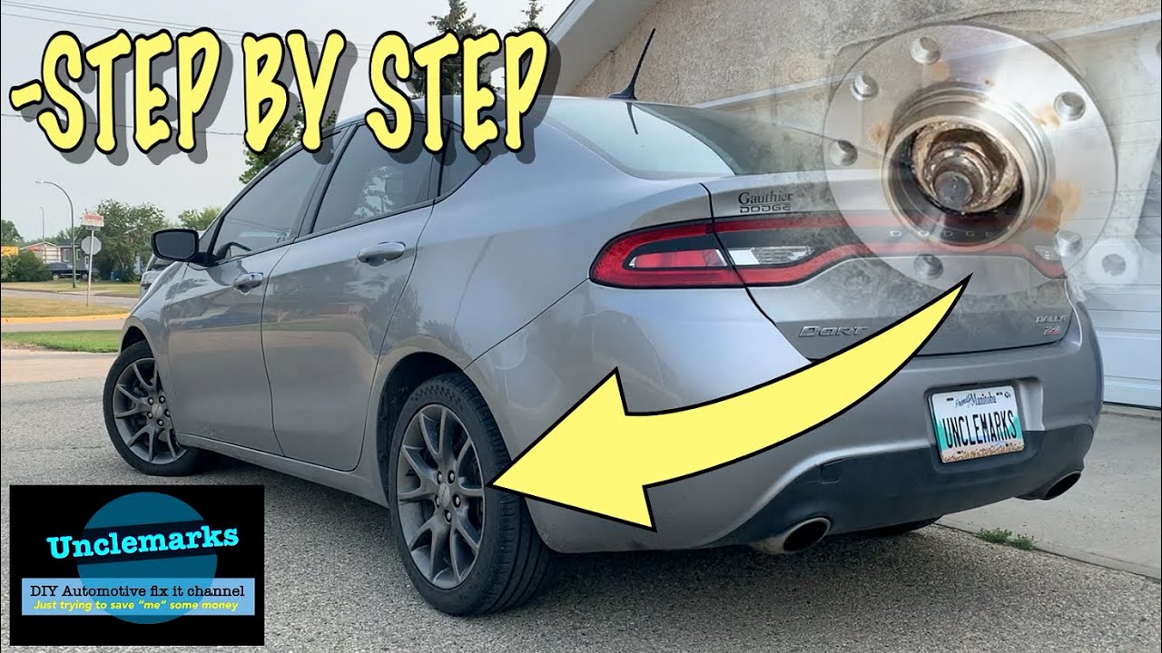 How to change rear hub bearing on 2013 to 2016 Dodge Dart (EP 209)