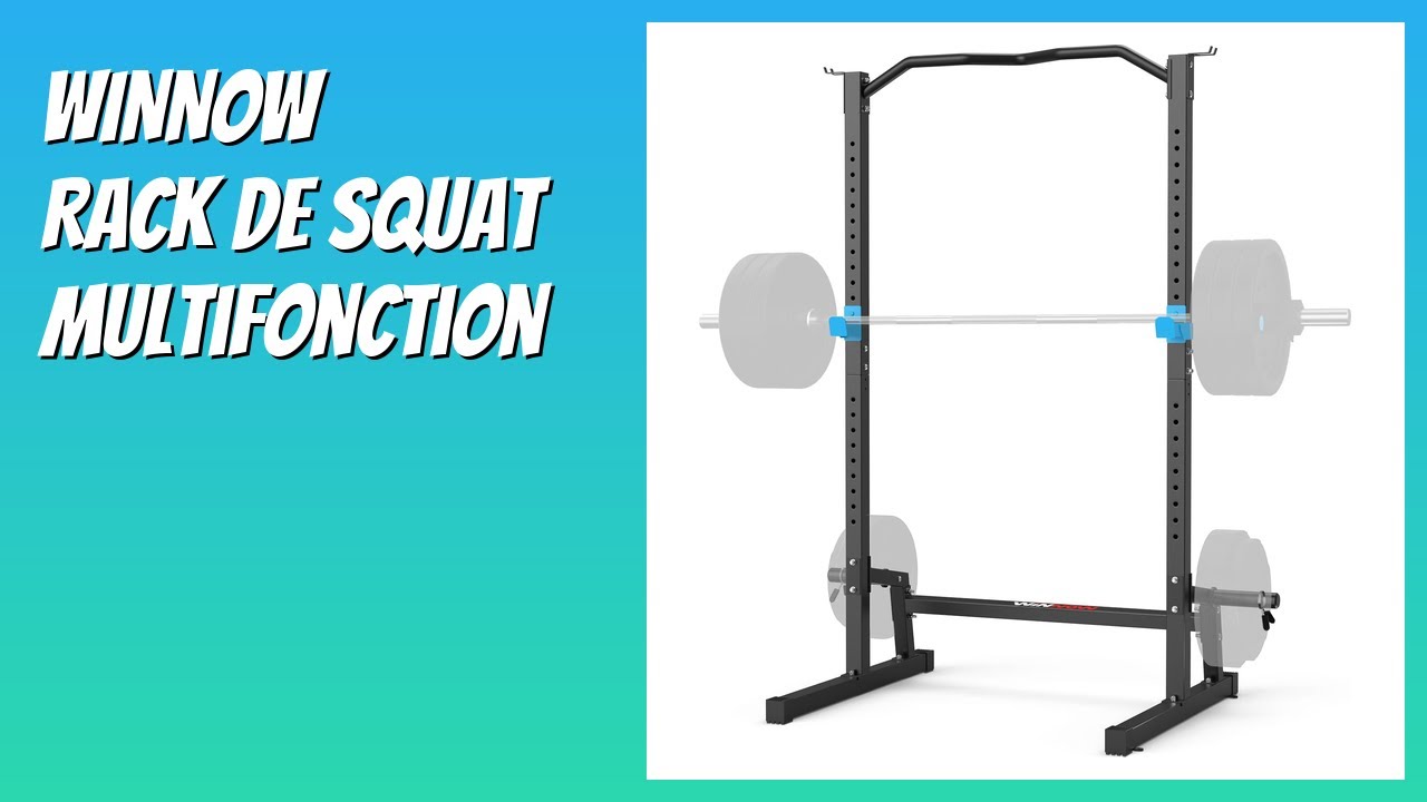 AVIS (2026) : WINNOW Rack de Squat Multifonction. DÉTAILS