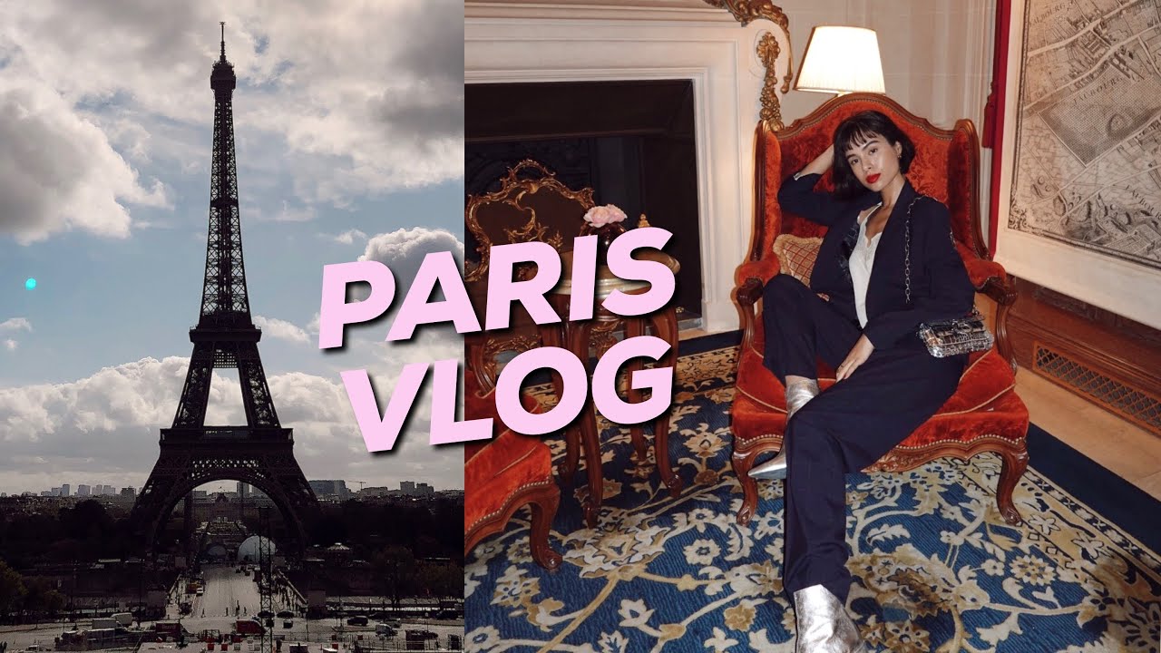 【パリVLOG】旅先の私服、メイク、パリコレ、伝説のスーパーモデルなどなど