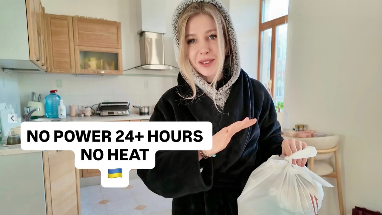 Surviving Blackout in Kyiv After the Attack | Water Is Back, No Heat, No Power