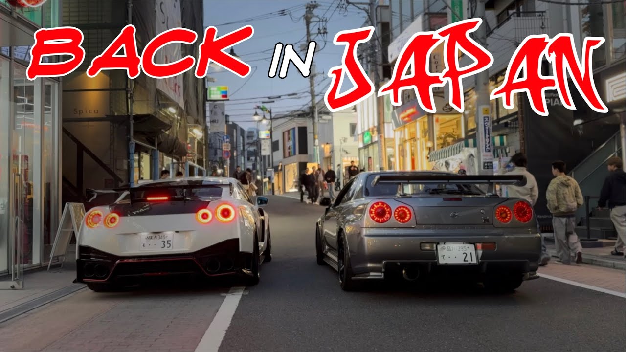 Chasing Cherry Blossoms and JDM CARS in TOKYO JAPAN! | ITASHA Style Builds at Akihabara UDX | 4K