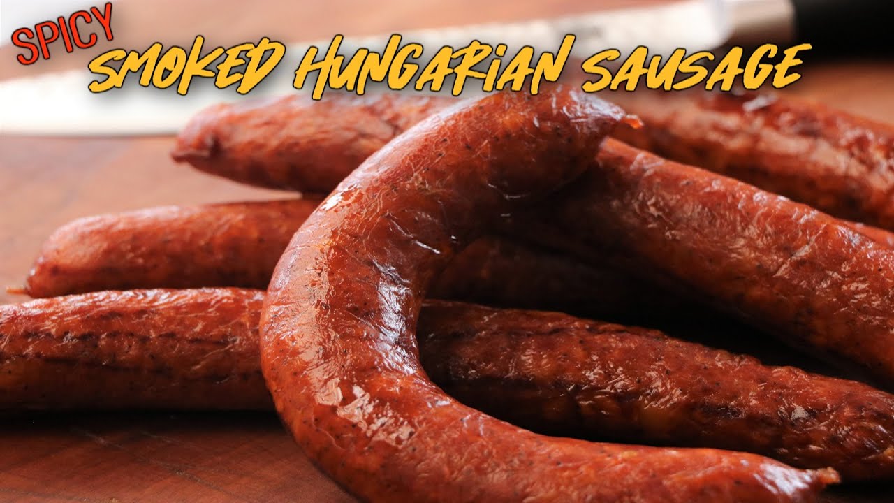 Острая копчёная венгерская колбаса | Celebrate Sausage S03E17