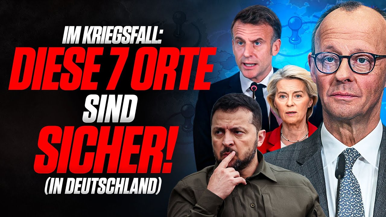 IM KRIEGSFALL: Die 7 SICHERSTEN ORTE in DEUTSCHLAND! (PLUS Alois Irlmaier Empfehlung)