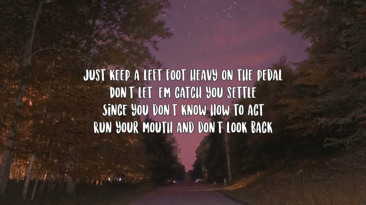 Gavin Adcock- Run Your Mouth Lyrics