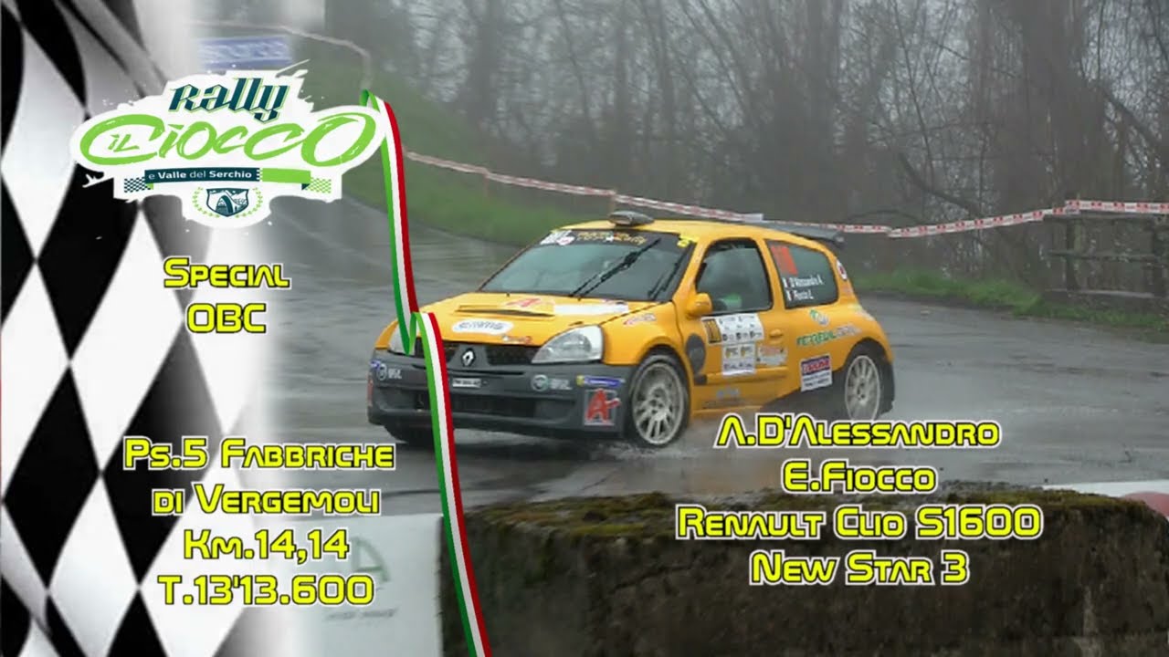 rally ciocco 2025 obc d'alessandro fiocco ps 5 fabbriche di vergemoli