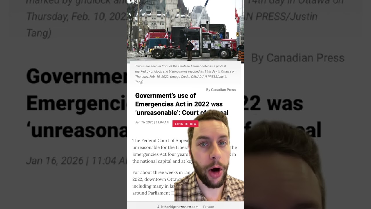 Ottawa&rsquo;s use of Emergencies Act &ldquo;unreasonable