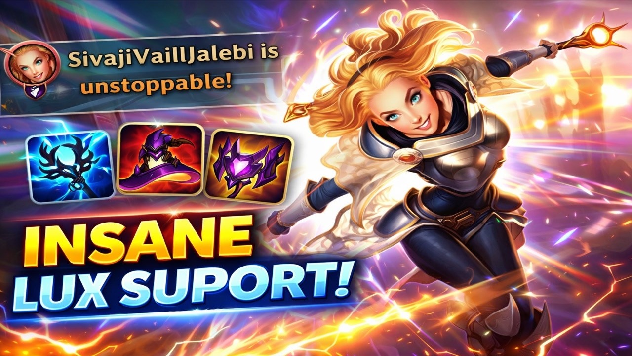 Insane Lux Support Domination 💎 | Enemy Team Deleted | League of Legends | Lux Outplay