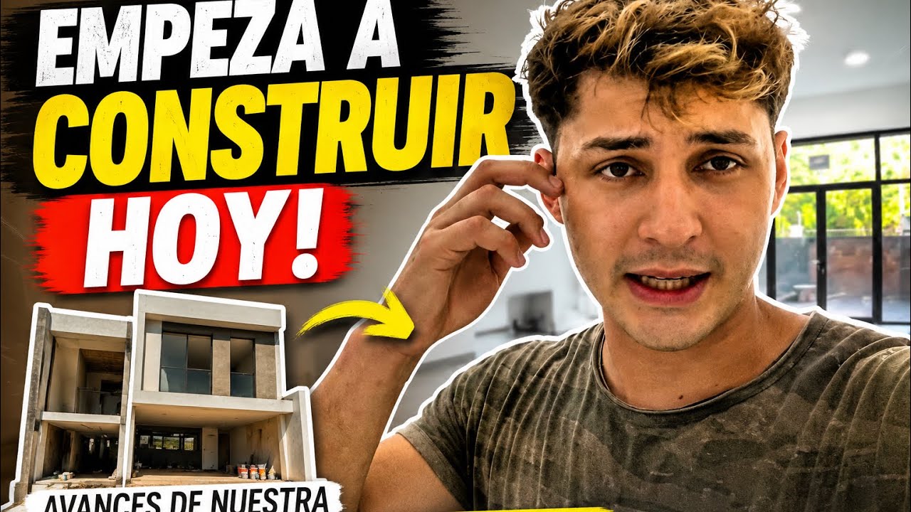 EMPEZA A CONSTRUIR HOY! | AVANCES DE NUESTRA PRIMER OBRA DE DOS PLANTAS 👀