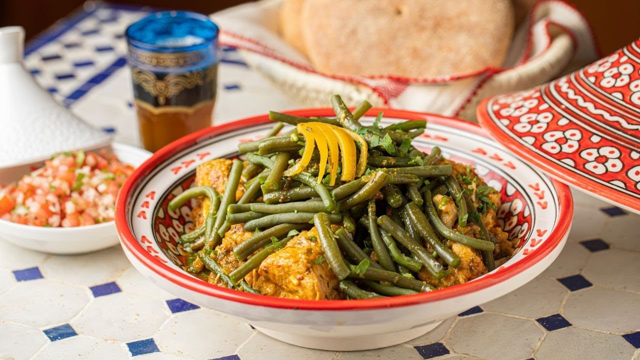 [ENG] Green Bean Delight: Easy Moroccan Chicken Tagine | Flavors of Morocco