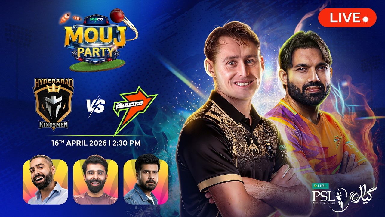 PSL Live: Pindiz vs Hyderabad Kingsmen 24th T20 Live Match Today | Score & Commentary - Watch Party