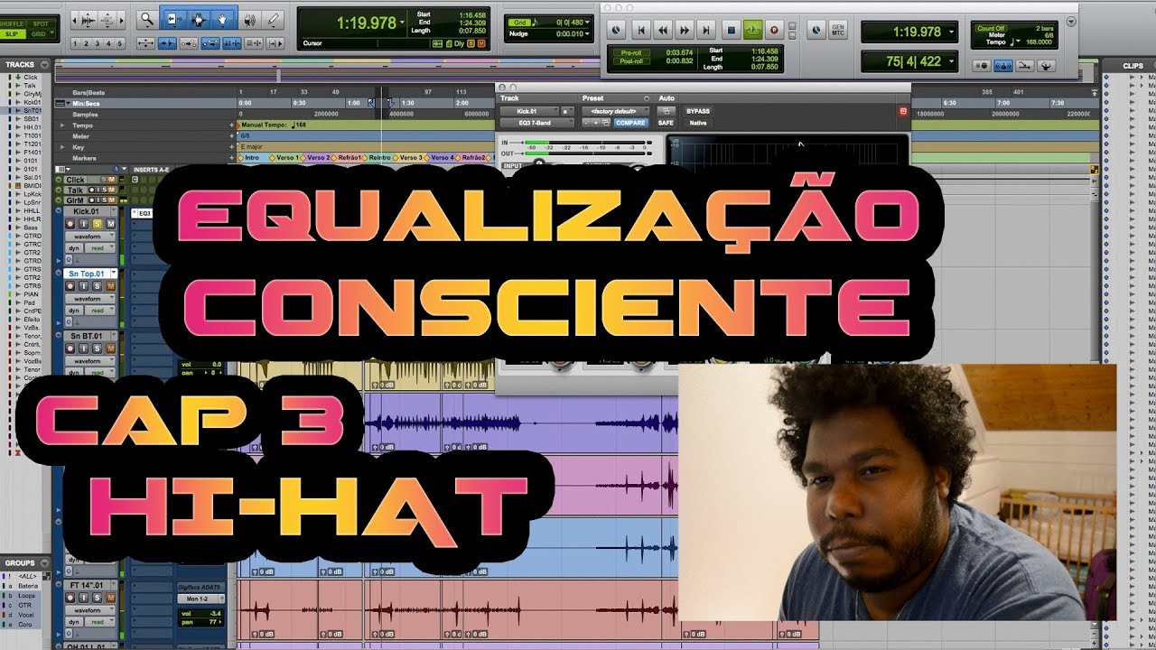 Equalizando o HI-HAT | EQUALIZAÇÃO CONSCIENTE