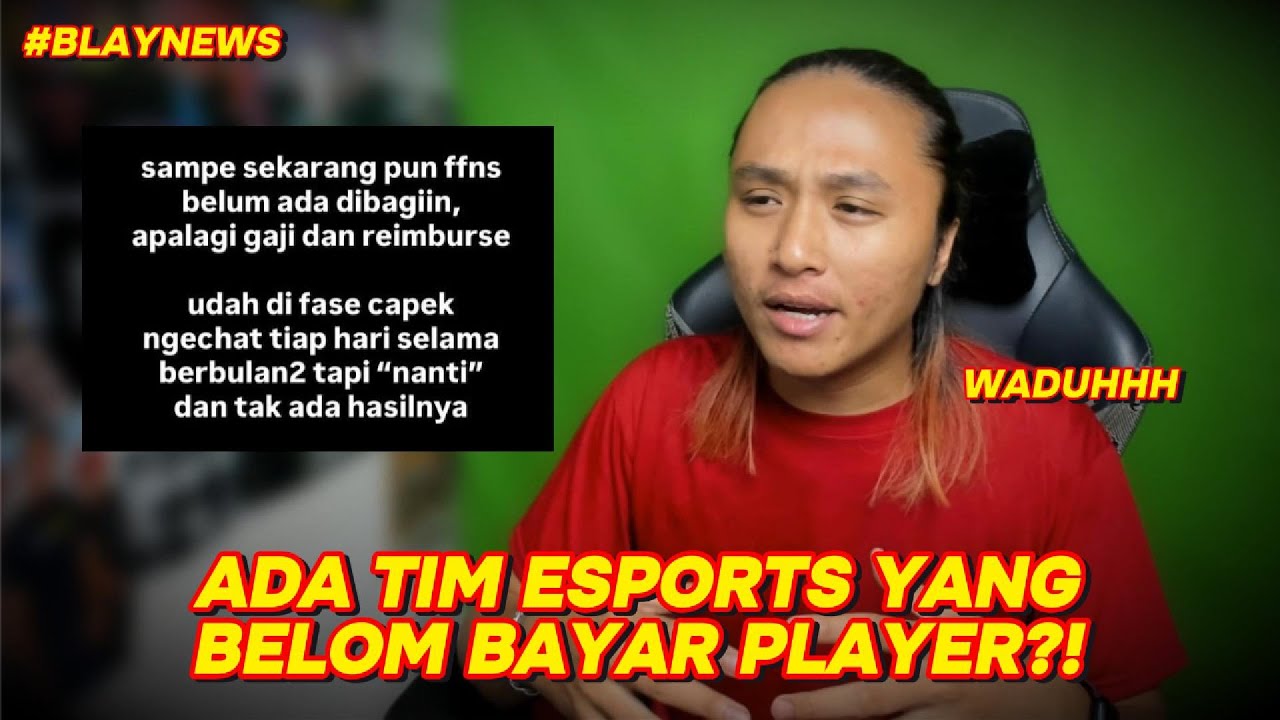 TIM ESPORTS BELOM BAYAR GAJI PLAYER?! #BLAYNEWS