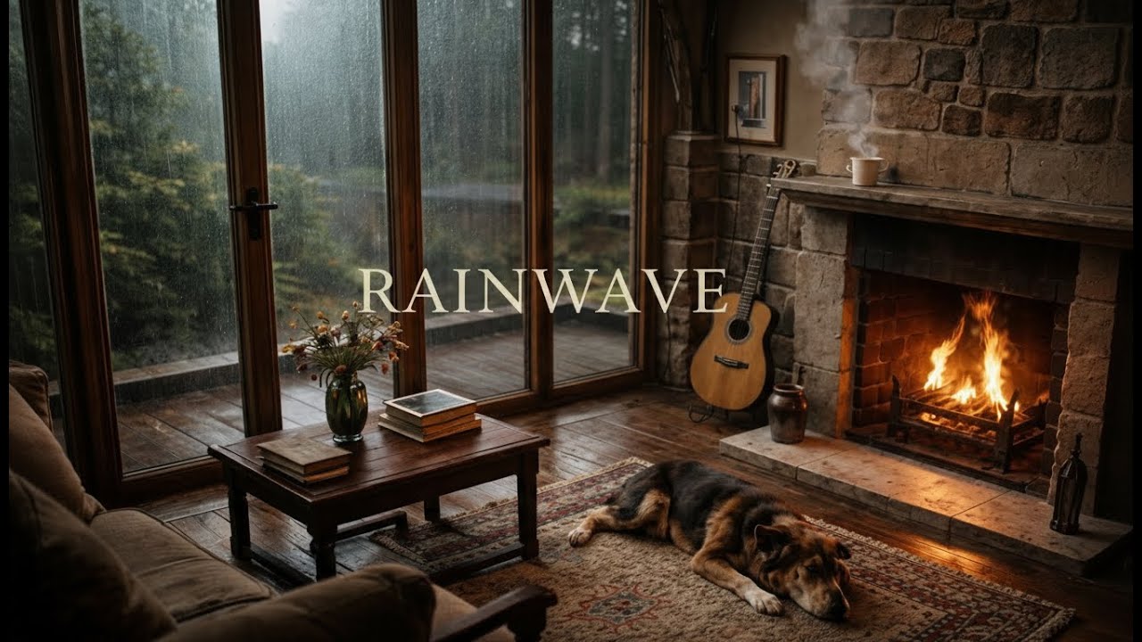 Rain Sounds with Acoustic Guitar for Sleep Therapy & Nervous System Reset