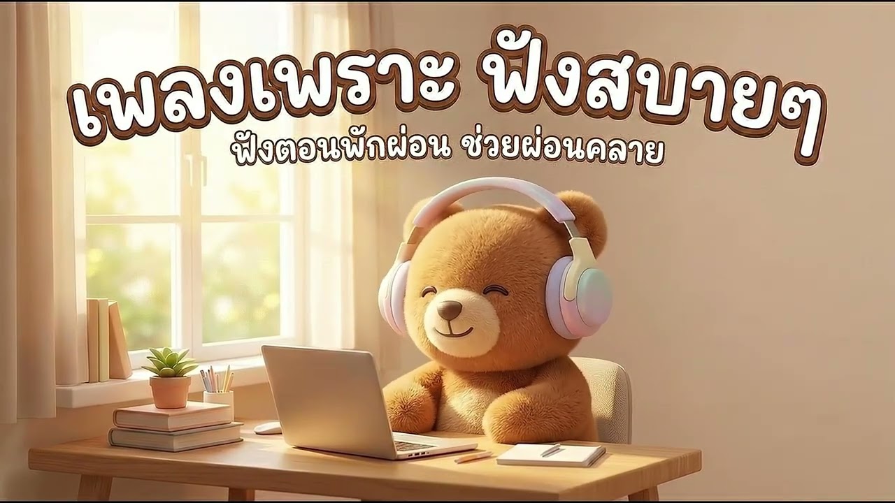 เพลงฟังสบายๆ เปิดในคาเฟ่ให้กลายเป็นพื้นที่อบอุ่น น่านั่ง และผ่อนคลาย☕
