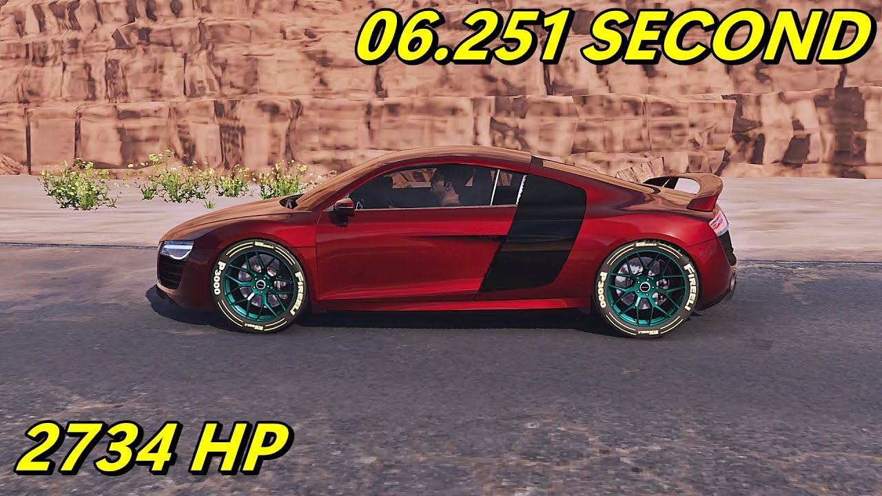 2734HP AUDI R8 DRAG TUNE CAR PARKING MULTIPLAYER 2 NEW UPDATE