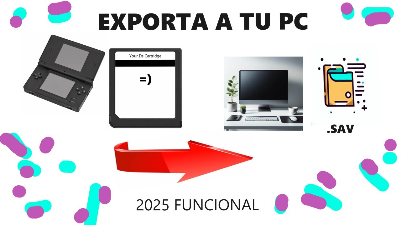 Exporta tu SAV de CARTUCHO DS a tu PC Sin PROGRAMAS Adicionales
