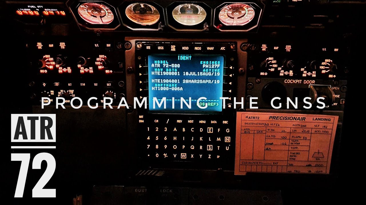 Part 1: Programming the GNSS (HT1000) on the ATR 42/72 500
