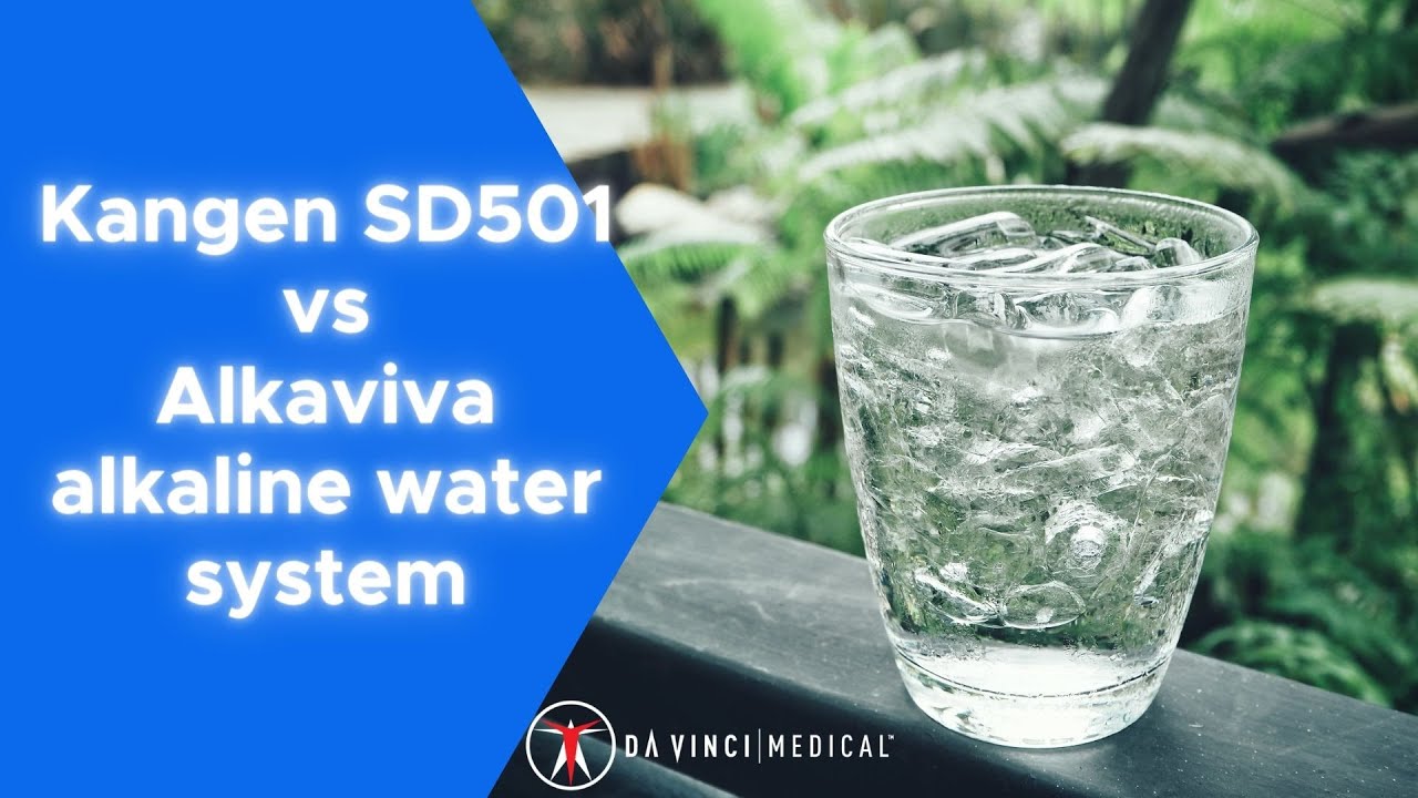 Kangen SD501 vs Alkaviva alkaline water system / purification machine.