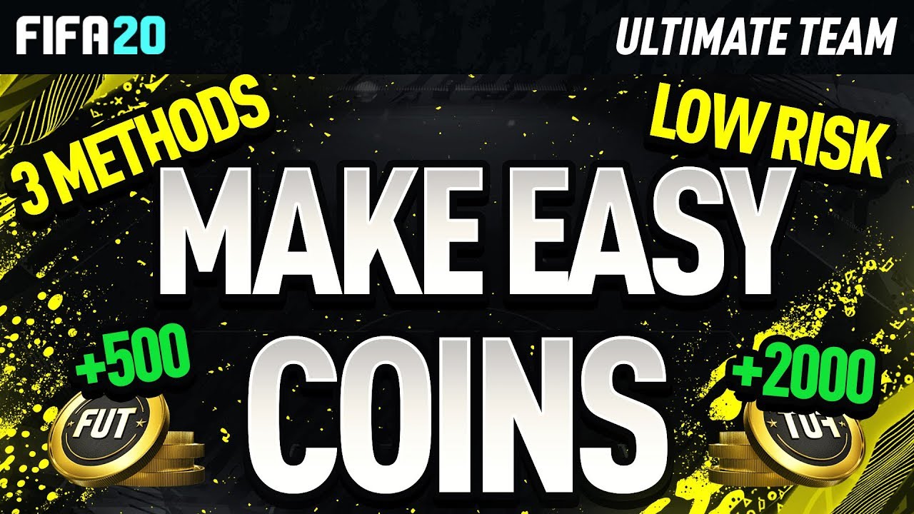 FIFA 20! 3 EASY WAYS TO MAKE COINS!
