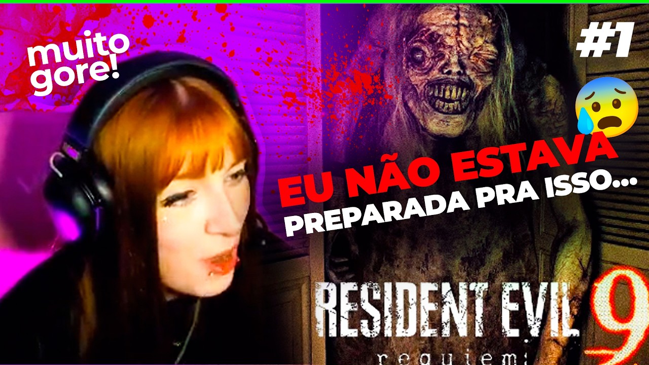 Resident Evil Requiem: O INÍCIO COM A CINDERELA DO PÉ GIGANTE!!!