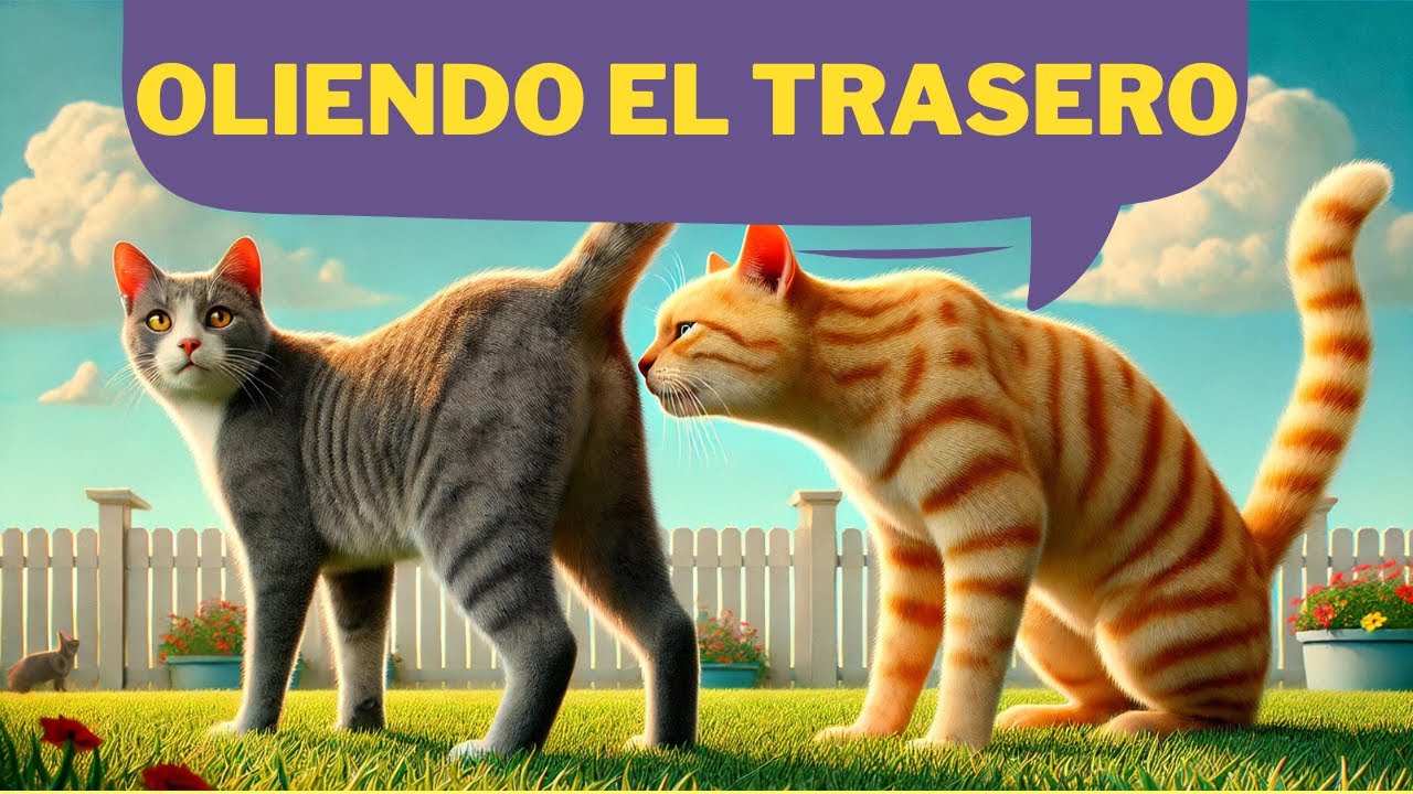 &iquest;Por qu&eacute; un gato huele el trasero de otro gato? Lo que revela este extra&ntilde;o comportamiento.