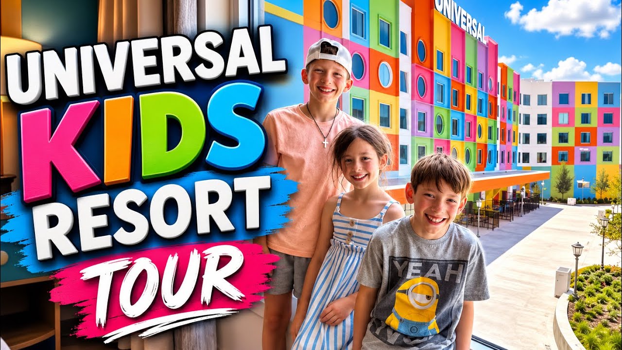 Полный обзор курорта Universal Kids Resort