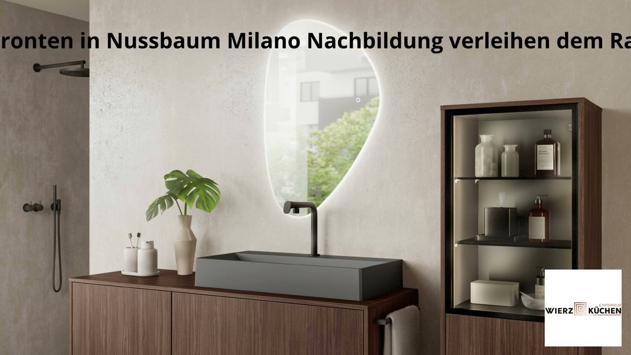 Dolce Vita in Brünen!  Nussbaum Milano  italienische Spa Bad- Küchenplanung Wierz Küchen & Interieur