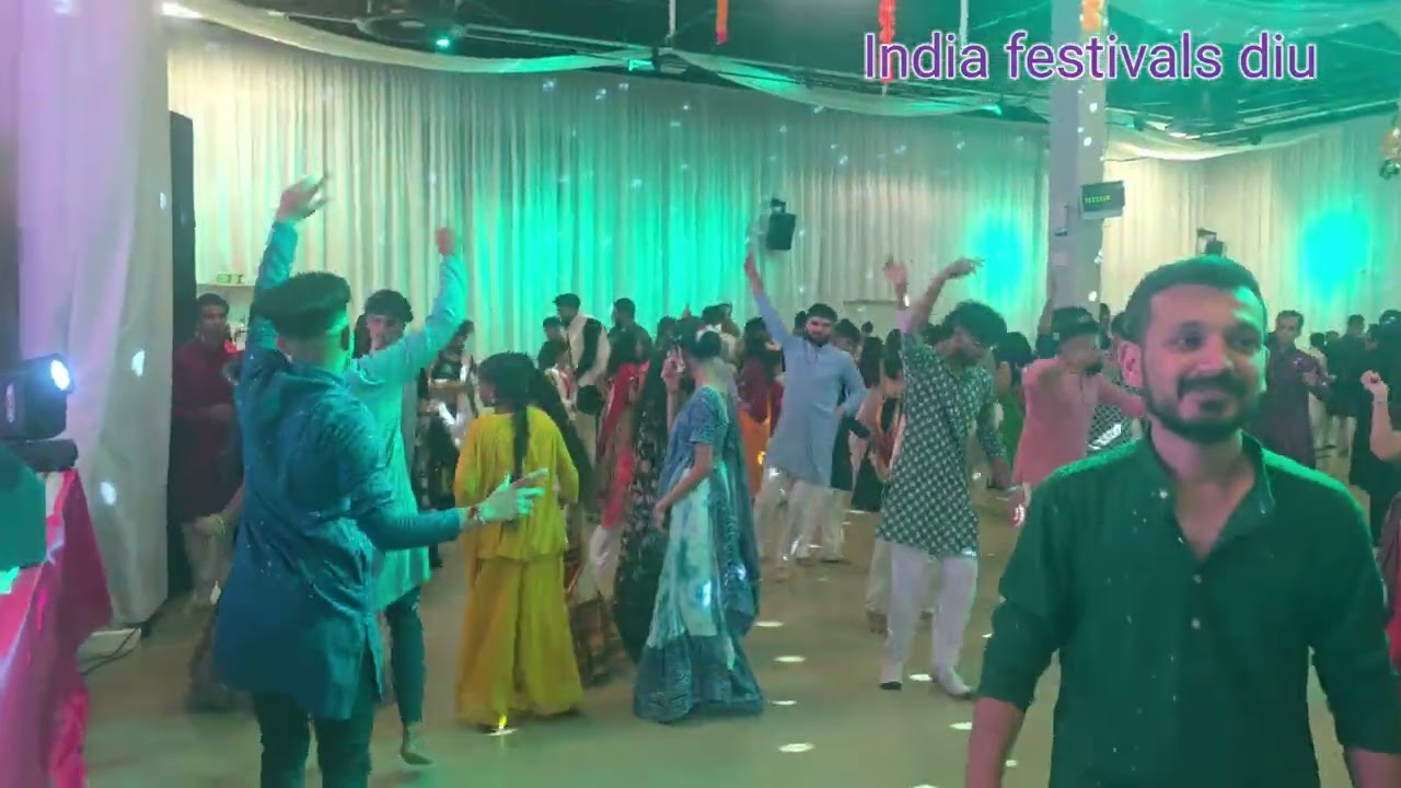 Day 2 navratri the tube oadby garba rash Leicester city #festival #love #gujaratisinger 