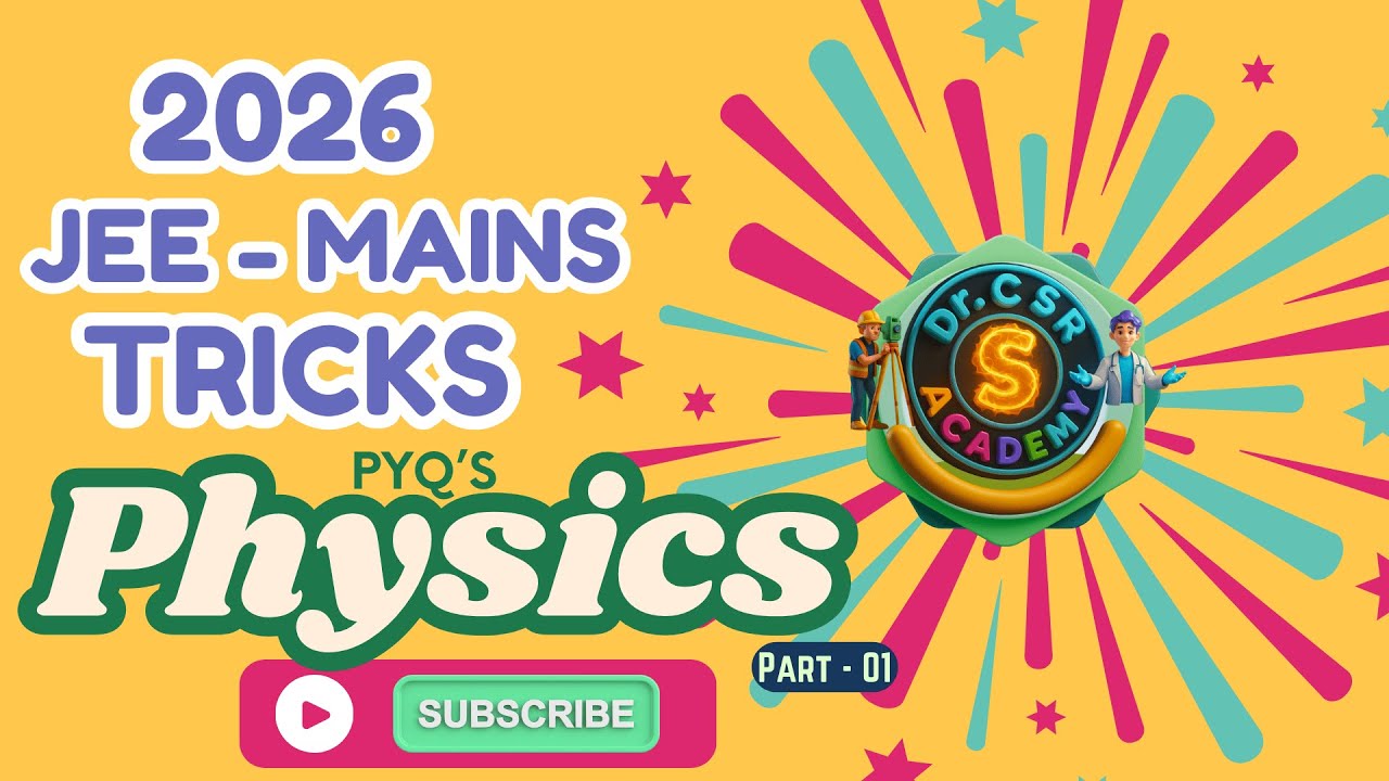 JEE Mains PYQs | Most Important Previous Year Questions Explained