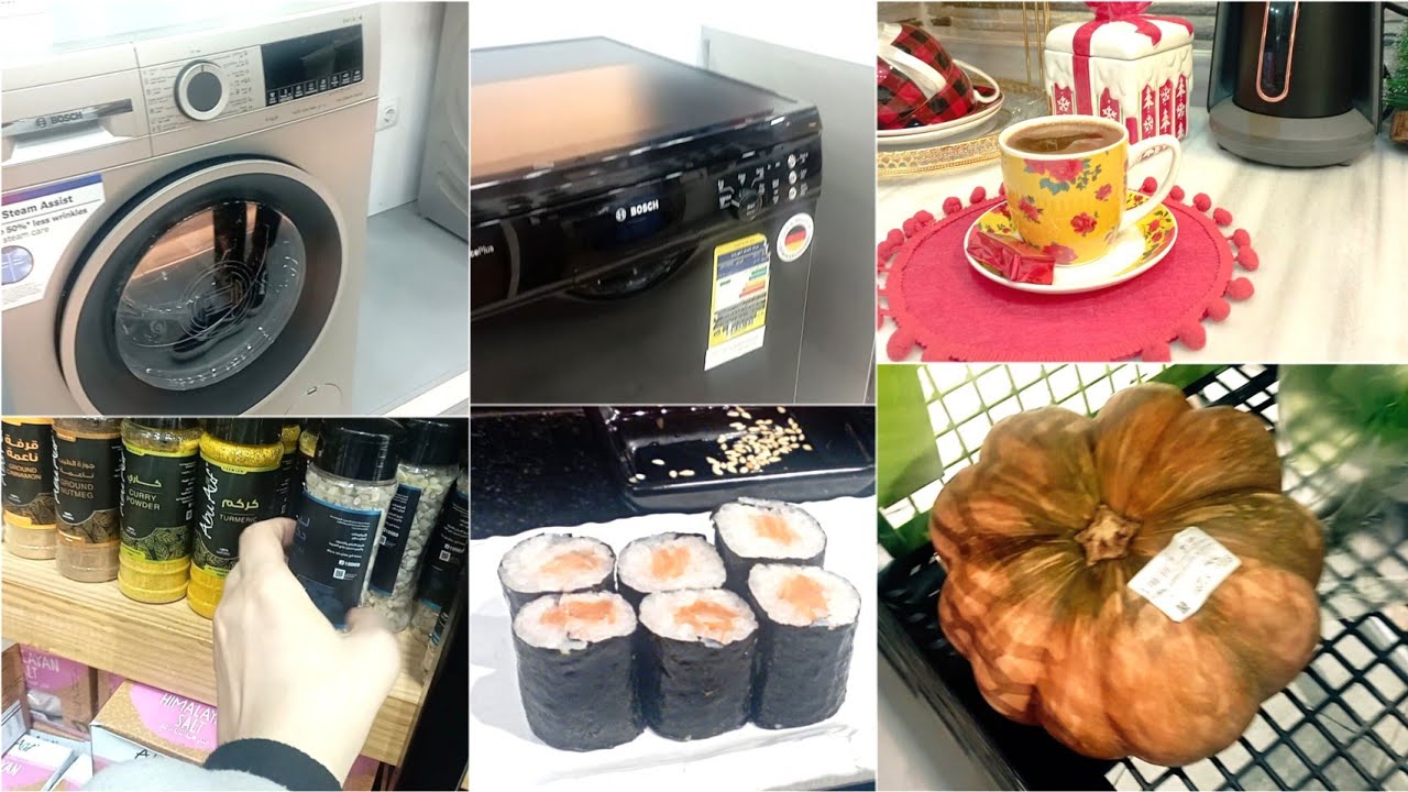 تعالو نروح  السعودي ماركت سيتي ستارز🍣🍙🥢 وناكل سوشي ونشوف اسعار الغسالات والتلاجات