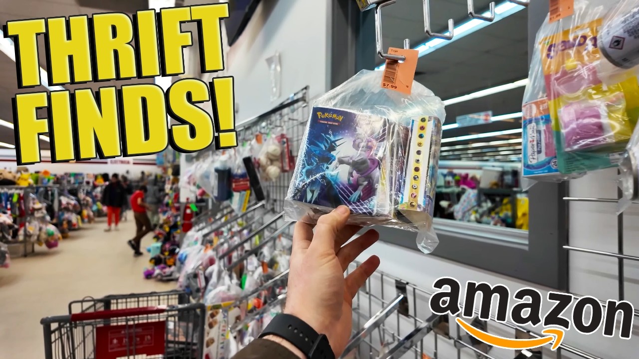 How to Make 100's of Dollars in 1 Hour Thrifting! Thrift Store Finds to Sell on Ebay and Amazon FBA!