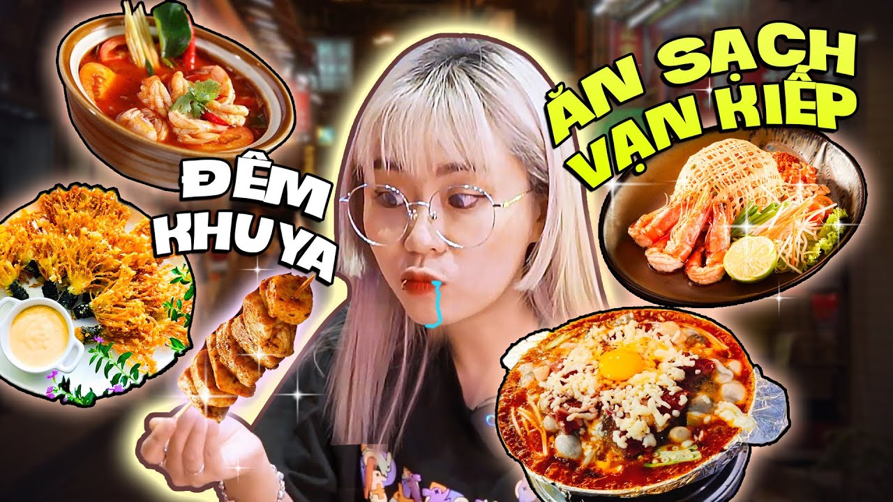 Misthy ăn vặt xuy&ecirc;n đ&ecirc;m ở đường Vạn Kiếp. M&oacute;n ăn đỉnh nhất l&agrave;?! FOOD CHALLENGE