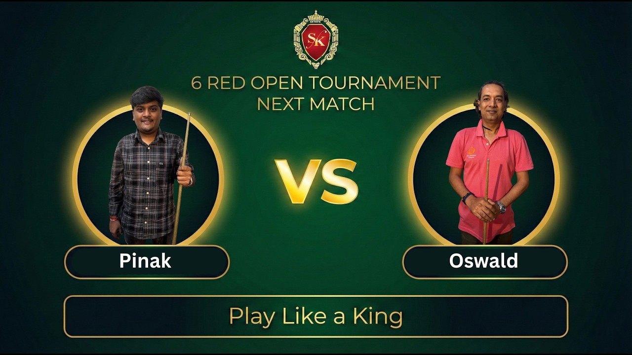 Snooker King 6 Ball Open Tournament | LIVE MATCH | DAY 5 TABLE 2 (12:00 PM)