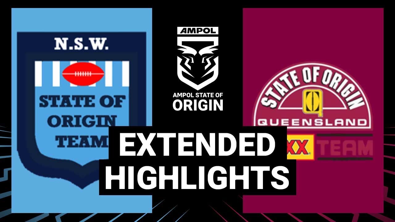 NRL Highlights | State of Origin 2000 | Game 3 | Extended Highlights | NRL
