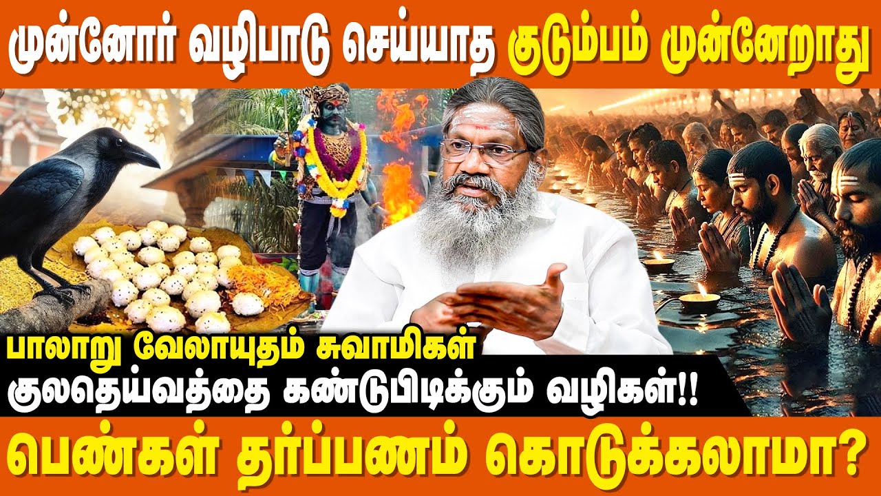 குலதெய்வம் வழிவிடாமல் இஷ்ட தெய்வம் செயல்படாது - Palaru Swamigal | Amavasai Tharpanam