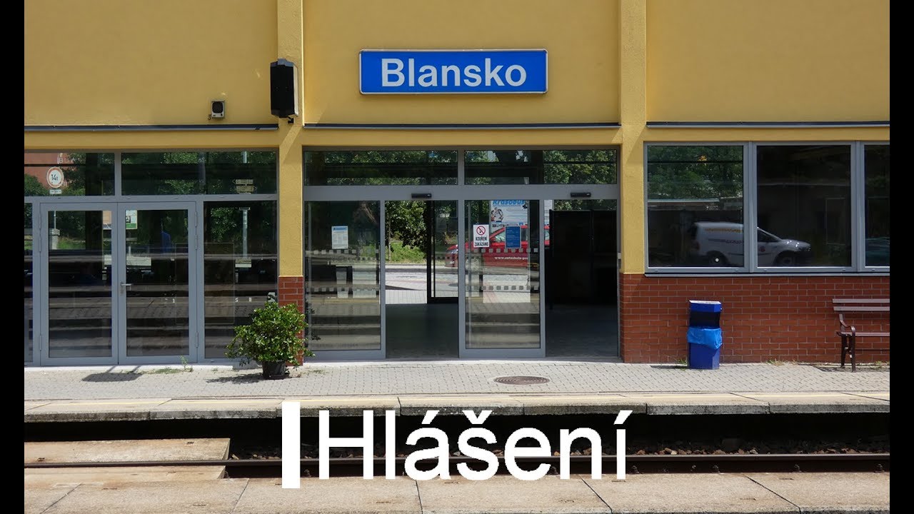 [HIS-Voice] Blansko - hlášení a výluka